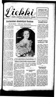 Liekki = canadan soumalaisten kaunokirjallinen viikkolehti, May 8, 1937