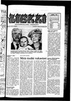 Liekki = canadan soumalaisten kaunokirjallinen viikkolehti, August 29, 1953