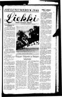 Liekki = canadan soumalaisten kaunokirjallinen viikkolehti, December 7, 1946