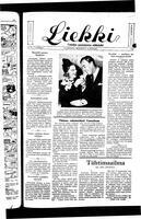 Liekki = canadan soumalaisten kaunokirjallinen viikkolehti, July 20, 1940