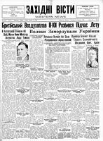 Ukrainski Visti, October 10, 1930