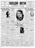 Ukrainski Visti, May 30, 1930