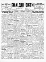 Ukrainski Visti, May 20, 1931