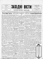 Ukrainski Visti, November 22, 1929