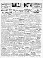 Ukrainski Visti, September 09, 1931