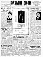 Ukrainski Visti, July 11, 1930