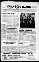 Vaba Eestlane, June 19, 1965