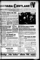 Vaba Eestlane, January 13, 1968