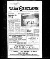 Vaba eestlane , January 29, 1987