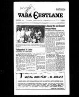 Vaba eestlane , August 22, 1986
