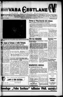 Vaba Eestlane, January 17, 1968