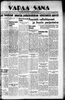 Vapaa Sana, September 05, 1936