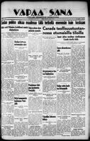 Vapaa Sana, August 21, 1935