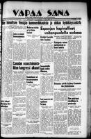 Vapaa Sana, September 16, 1936