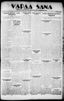 Vapaa Sana, December 13, 1933