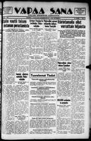 Vapaa Sana, November 08, 1941