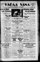 Vapaa Sana, March 30, 1940