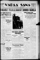 Vapaa Sana, November 28, 1939