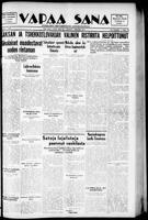 Vapaa Sana, May 25, 1938