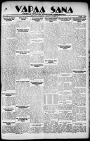 Vapaa Sana, November 29, 1933