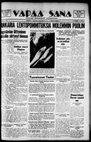 Vapaa Sana, March 11, 1941