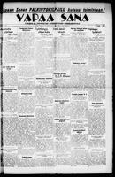 Vapaa Sana, September 20, 1933