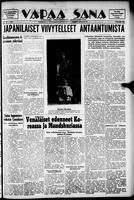 Vapaa Sana, August 14, 1945