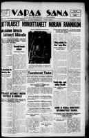 Vapaa Sana, April 09, 1940