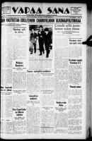 Vapaa Sana, July 09, 1938