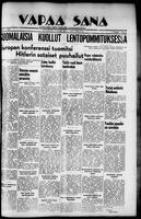 Vapaa Sana, March 28, 1936