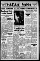 Vapaa Sana, February 22, 1944