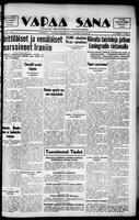 Vapaa Sana, August 26, 1941