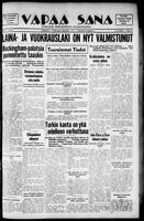 Vapaa Sana, March 13, 1941