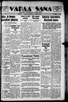 Vapaa Sana, October 30, 1941