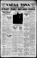 Vapaa Sana, October 26, 1943