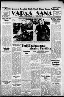 Vapaa Sana, December 22, 1945