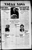 Vapaa Sana, May 12, 1937