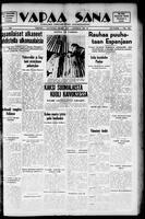 Vapaa Sana, February 25, 1939
