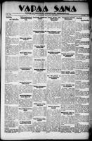 Vapaa Sana, July 14, 1934