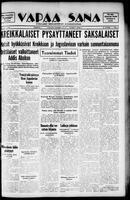 Vapaa Sana, April 08, 1941