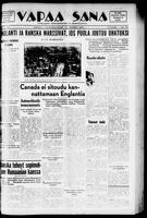 Vapaa Sana, April 01, 1939