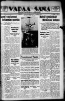 Vapaa Sana, October 07, 1941