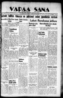 Vapaa Sana, June 06, 1936