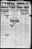 Vapaa Sana, December 12, 1939