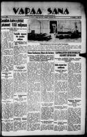 Vapaa Sana, December 15, 1937