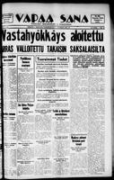 Vapaa Sana, May 23, 1940