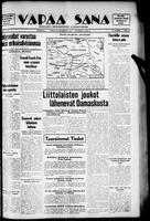 Vapaa Sana, June 12, 1941