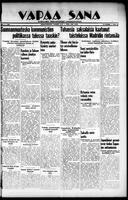 Vapaa Sana, January 13, 1937