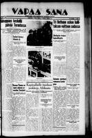 Vapaa Sana, June 09, 1937