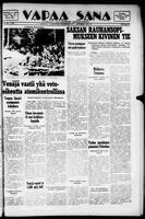 Vapaa Sana, July 13, 1946